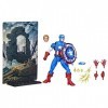 Hasbro- Marvel Legends 20th Anniversary Series 1 Captain America Figurine 15 cm à Collectionner avec 14 Accessoires, F34395L0