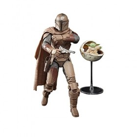 Star Wars The Black Series The Mandalorian & Grogu Arvala-7 , Figurines articulées The Mandalorian de 15&nbsp;cm, pour Enfants, d