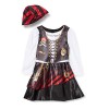 amscan 9910095 Costume de pirate durable pour fille 3-4 ans