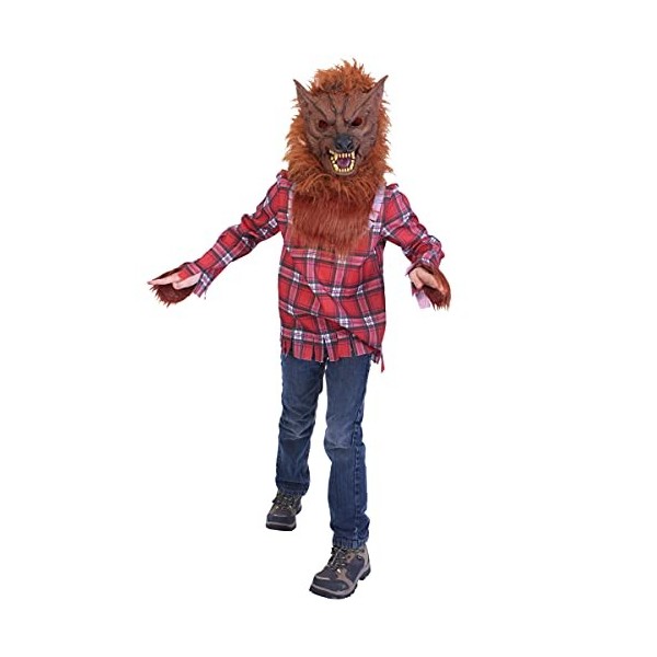DEGUISE TOI - Déguisement loup garou garçon - L 10-12 ans 130-140 cm 