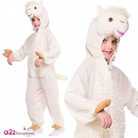 Déguisement de lama pour enfant unisexe 3-4 ans 