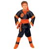 Ciao Dragon Ninja Black Costume Bambino Taglia 4-5 Anni , Nero, Noir/Orange, Ans Fille