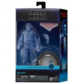 Star Wars The Black Serie Holocomm Collection, Figurine articulée Han Solo de 15&nbsp;cm
