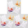 Baker Ross Masques de lapins de Pâques à colorier Paquet de 8 - Loisirs créatifs pour enfants et adultes AT430 Lot de 3 