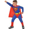 Ciao Enfants et garçons Superman Enfant Original Dc Comics Taille 3-4 Ans Costume, Bleu/Rouge, ans EU