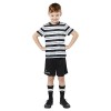 Amscan - Costume enfant Pugsley, la famille Addams, Wednesday, Horreur, Halloween, Carnaval