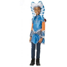 Rubies Déguisement Ahsoka Tano Classic pour filles et garçons, Tunique et accessoire de tête, Officiel Star Wars pour carnava