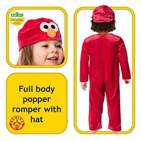 Rubies Déguisement Elmo pour bébé de 0 à 3 mois, journée mondiale du livre