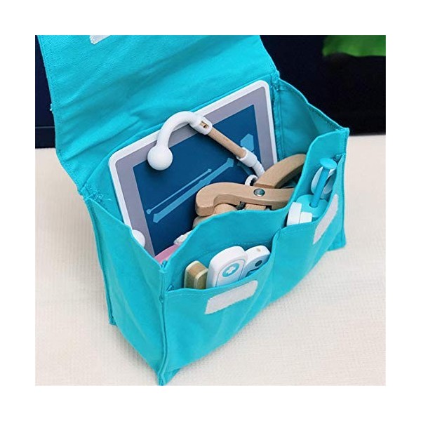 JINGLING Dentiste pour Enfants | Doctor Play Set pour Les Tout-Petits | 17 pièces équipement Jeu Simulation Docteur avec Sac 