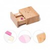 UMU® Kit de Jeu de Maquillage en Bois pour Enfants avec Sac Incluant Maquillage, Sèche-Cheveux, Miroir etc., Mallette de Maqu