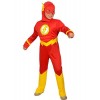 Ciao- The Flash Costume déguisement garçon Original DC Comics Taille Ans avec Muscles rembourrés, Boys, 11681.8-10, Red, 8-