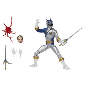 Power Rangers Lightning Wild Force Lunar Wolf Ranger 15 cm Figurine daction de Collection de qualité supérieure Power Pop Ar