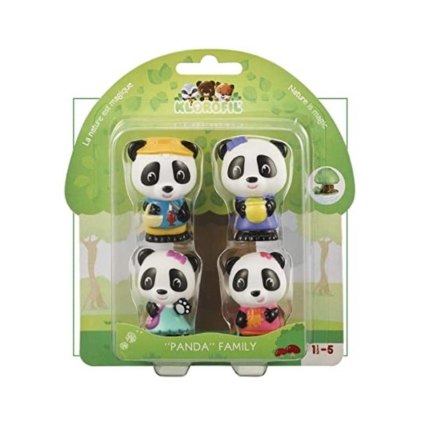Klorofil Panda Family Noir et Blanc 700304