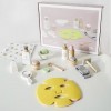 FOLOSAFENAR Kit de Maquillage pour Enfants, Jeu de Rôle Interactif, Ensemble de Cosmétiques éducatifs Réalistes en Bois de Co