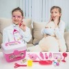 Malette Docteur Enfant Jouet, Valise de Medecin Jouet Dentist Outils Stetoscope Kit Jeu dImitation Médical Cadeau pour Enfan
