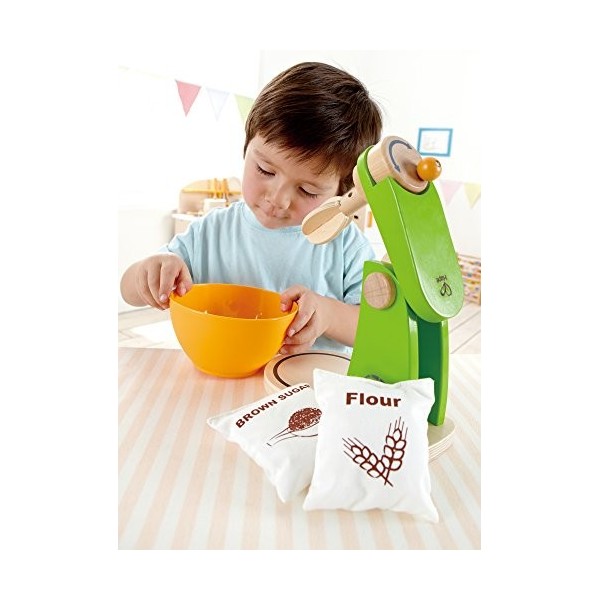 Hape - E3104 - Jeu dImitation en Bois - Cuisine - Robot de Cuisine