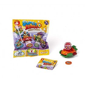 SUPERZINGS Rivals of Kaboom PSZ4D824IN00 Série 4 Display Mini Véhicules 24 Véhicules Blasterjet avec Figures