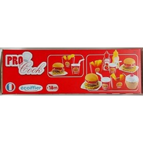 Set Hamburger pour Enfants – Imitations daliments – 32 pièces – Dès 18 Mois