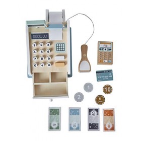 Vertbaudet VERTBAUDETCaisse enregistreuse et Ses Accessoires en boismulticoloreTU