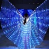 Châle LED, Ailes Lumineuses LED, Ailes de Danse du Ventre pour Filles Shine Angel Dance Wings avec Bâtons, Angel Wings Costum