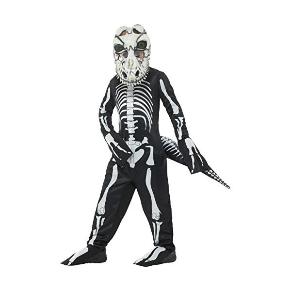 Deluxe T-Rex Skeleton Costume, with Bodysuit M 