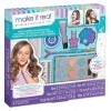 Make It Real – Mega Mermaid Makeover. Mermaid Themed Girls Makeup Kit. Starter Cosmetic Set for Kids and Tweens. Includes Cas