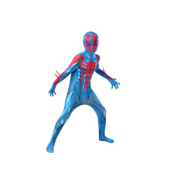 Diudiul Spiderman Costume De Cosplay Costume De Costume pour Enfant 150-160, 2099 