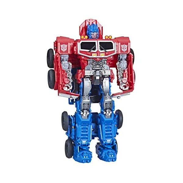 Transformers: Rise of The Beasts, Figurine Convertible Smash Changer Optimus Prime de 22,5 cm, à partir de 6 Ans