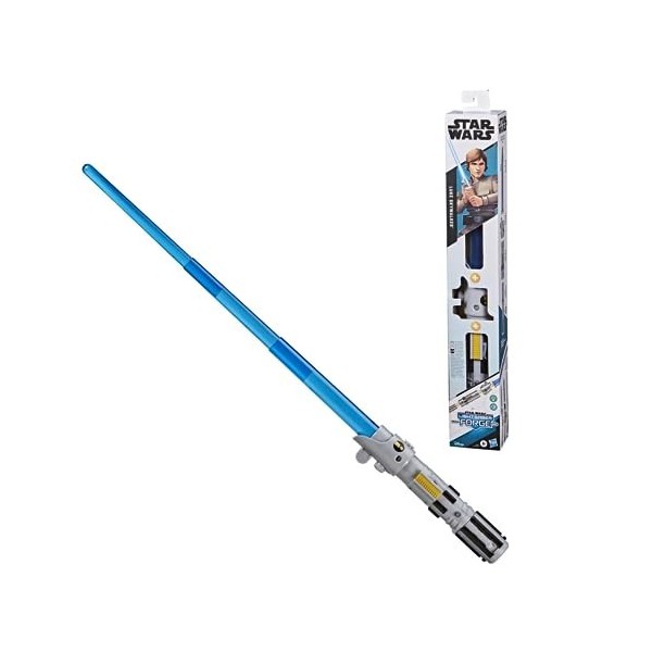 Star Wars Hasbro Electronic Sword with Light and Sound Effects, Mod sdos, 6.3 x 54 x 8.5 cm, Various Models F7426 