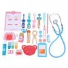 Jouet Docteur pour Enfant Jeu Dimitation Set Outils Médical Déguisement de Docteur Jouet Cadeau pour Enfant Fille Garçon 3 A