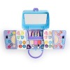 Mandeep Coffret Maquillage pour Enfants - Lavable Palette Maquillage Vernis Coiffeuse Princesse Fille 3 4 5 ans - Jeux dimit