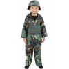 Smiffys Costume garçon militaire, avec haut, pantalon et sac à dos