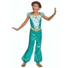 Disney Officiel Classique Déguisement Jasmine Fille Aladdin, Déguisement Halloween Fille en taille M