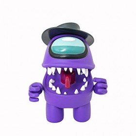 Bizak Among Us 64116550 Mega Figure Pack 2 dans Boîte Violet + Rose