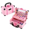 Bavokon 2 Set Jouets Cosmétiques,Coffret Maquillage Enfant Filles Makeup Set,Lavable Maquillage Enfant Jouet pour Fille,Jouet