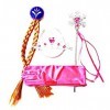 Inception Pro Infinite 4 Accessoires Costume Carnaval Halloween La Reine des Neiges Anna Tresses Baguette Couronne Gants