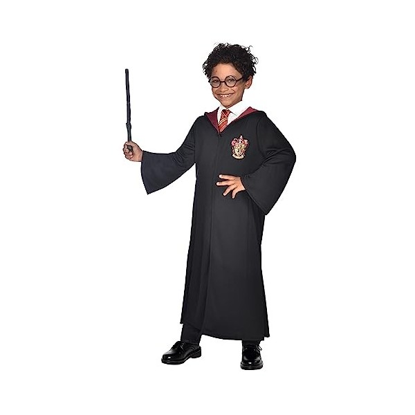 Amscan - Costume enfant Harry Potter, Robe, Magicien, Sorcier, Mardi Gras, Carnaval