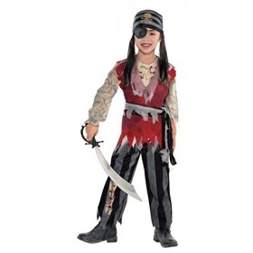 amscan- Déguisement-Garçon-Pirate Coupeur de Gorge, 9902467, 14-16 Ans