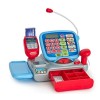 Casdon Supermarket Till , Interactive Toy Shopping Till For Children Aged 2+ , Includes Working Calculator, Microphone, Scann