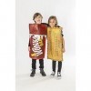 Rubies Costume officiel Willy Wonka et The Chocolate Factory - Ticket dor - Taille M - 5-8 ans