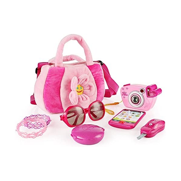 SainSmart Jr. Princesses Sac 8 pièces pour Enfants à partir de 3 Ans Rose