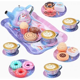 xwin sportseries Ensemble de thé licorne pour enfants avec jouet à dessert, étui de transport, cadeau idéal pour vos tout-pet