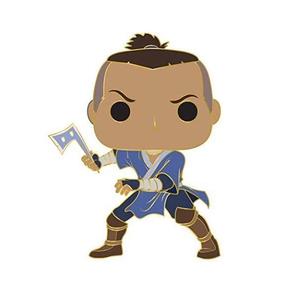 Loungefly Funko POP! Enamel Pin: Sokka - Avatar: The Last Airbender - le Dernier Maître de Lair Pin en Émail - Broche Fanta