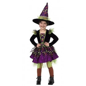 Rubies Disfraz Brujita Puntitos Inf Costumes, Multicolor, XS Fille