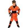 Ciao Dragon Ninja Costume Bambino Taglia 3-4 Anni , Arancione, Orange/Noir, Ans Fille