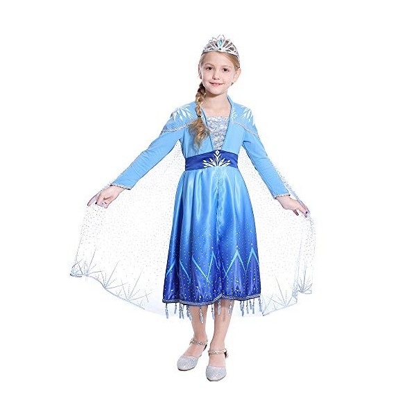Déguisement Princesse Elsa Reine des Neiges - déguiz-fêtes