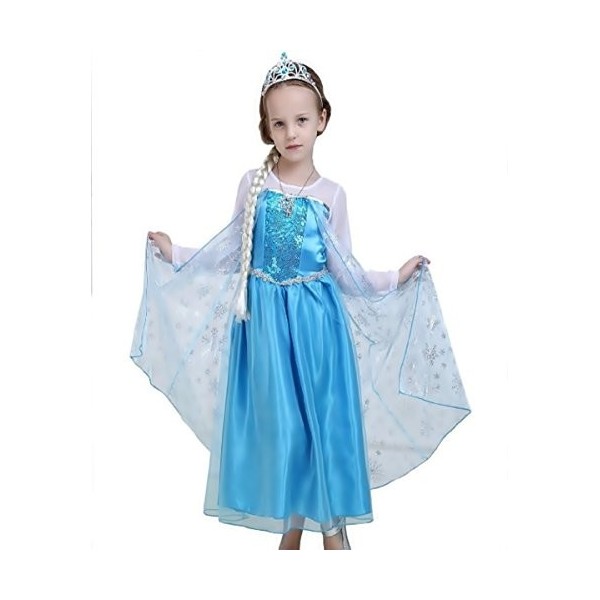 RUBIES Déguisement classique Elsa taille 5/6 ans - La reine des