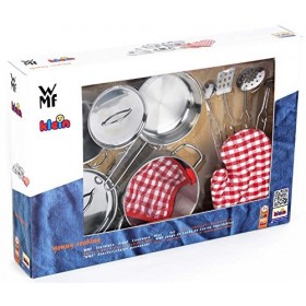 Klein - 9464 - Jeu dimitation - Batterie de cuisine WMF en métal, grand modèle