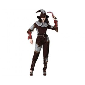 Atosa costume épouvantail terrifiant femme adulte