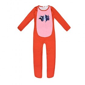 Anjinguang Five Nights At Freddys Costume de Freddys Foxy Coplay Combinaison une pièce pour enfant de 5 à 12 ans